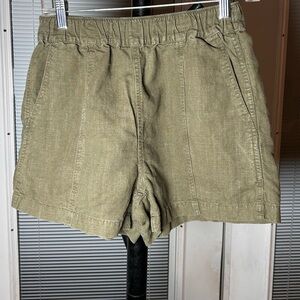 Madewell Green Cargo Shorts Relaxed Fit